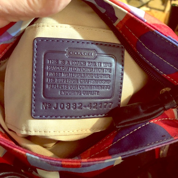 Colorful Coach purse. - Picture 1 of 2